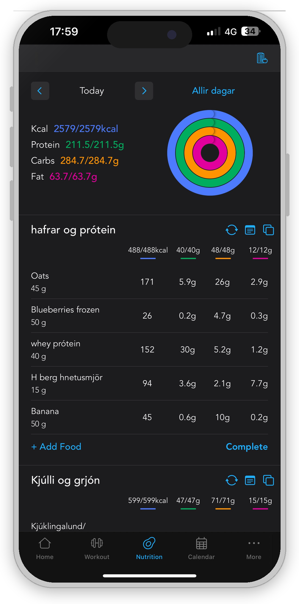 App screenshot